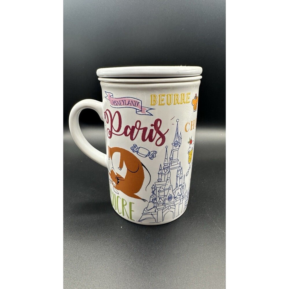 Ratatouille teacup Disneyland Paris 2018 mug Disney Eiffel Tower Castle